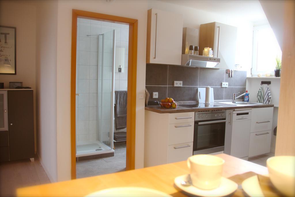 Ferienwohnung Kirchturmblick Euren Трир Экстерьер фото